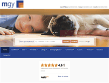 Tablet Screenshot of mgy.co.uk